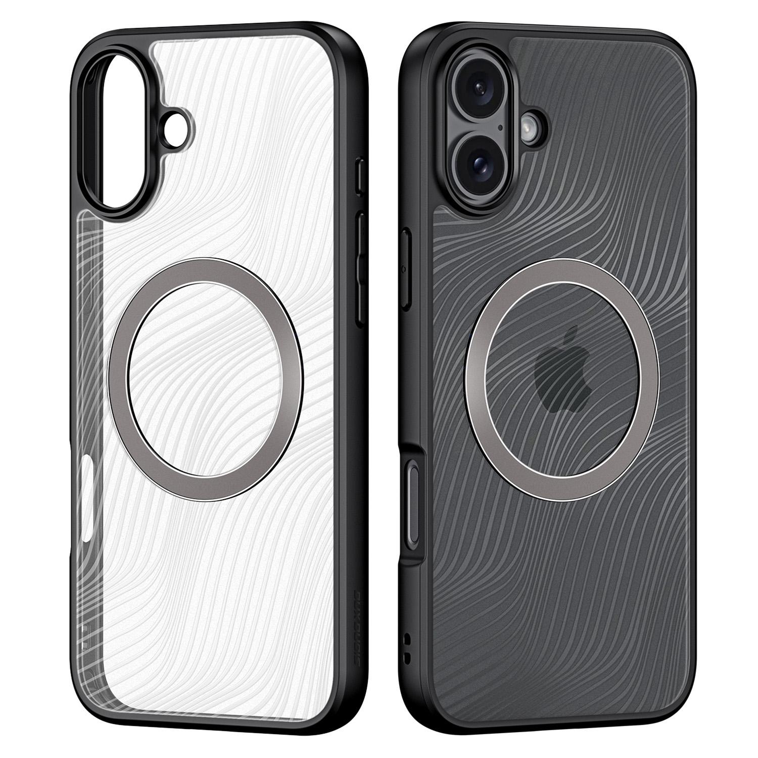 DUX DUCIS Aimo Series for iPhone 16 Plus Magnetic Case PC+TPU Protective Phone Cover (REACH Certification) Black
DUX DUCIS Aimo Series for iPhone 16 Plus Magnetic Case PC+TPU Protective Phone Cover (REACH Certification) Black