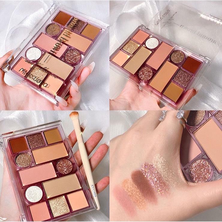 Высококачественная пластина для теней земляного цвета, комплексная пластина с двенадцатью цветами, перламутровая матовая пластина для ремонта бликов, комбинированная пластина для теней для век
Высококачественная пластина для теней земляного цвета, комплексная пластина с двенадцатью цветами, перламутровая матовая пластина для ремонта бликов, комбинированная пластина для теней для век