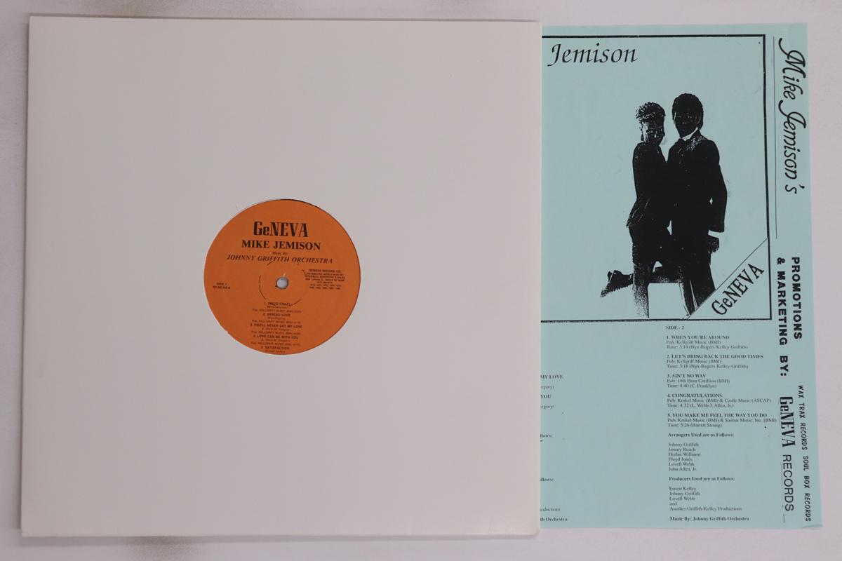 LP Record MIKE JEMISON - Mike Jemison STGE102 GENEVA US Soul/Funk Used
LP Record MIKE JEMISON - Mike Jemison STGE102 GENEVA US Soul/Funk Used