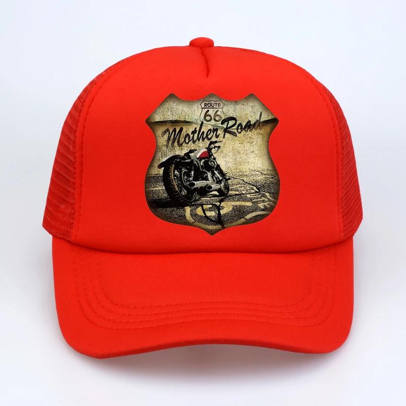 ROUTE 66 Baseball Cap Spring Autumn Mesh Snapbac Hat For Women Unisex Breathable Trucker Hat summer adjustable hats
ROUTE 66 Baseball Cap Spring Autumn Mesh Snapbac Hat For Women Unisex Breathable Trucker Hat summer adjustable hats
