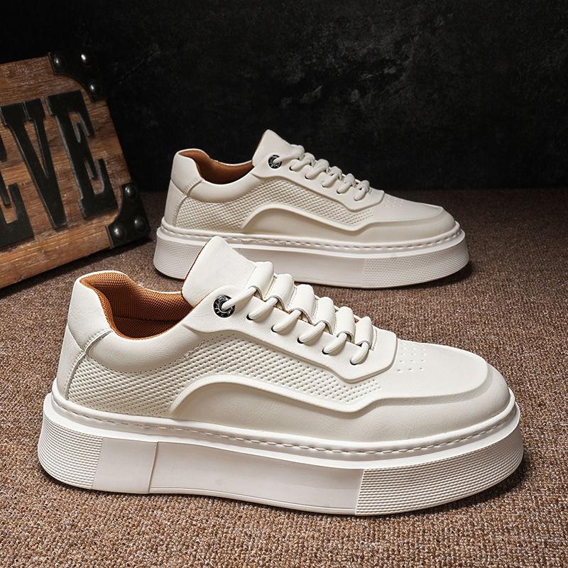 Cheap Mens White Leather Casual Shoes Thick Bottom Youth Elevated Board Shoes Fashion Trendy Man Platform Leisure Sneakers Tenis 39 білий
Cheap Mens White Leather Casual Shoes Thick Bottom Youth Elevated Board Shoes Fashion Trendy Man Platform Leisure Sneakers Tenis 39 білий