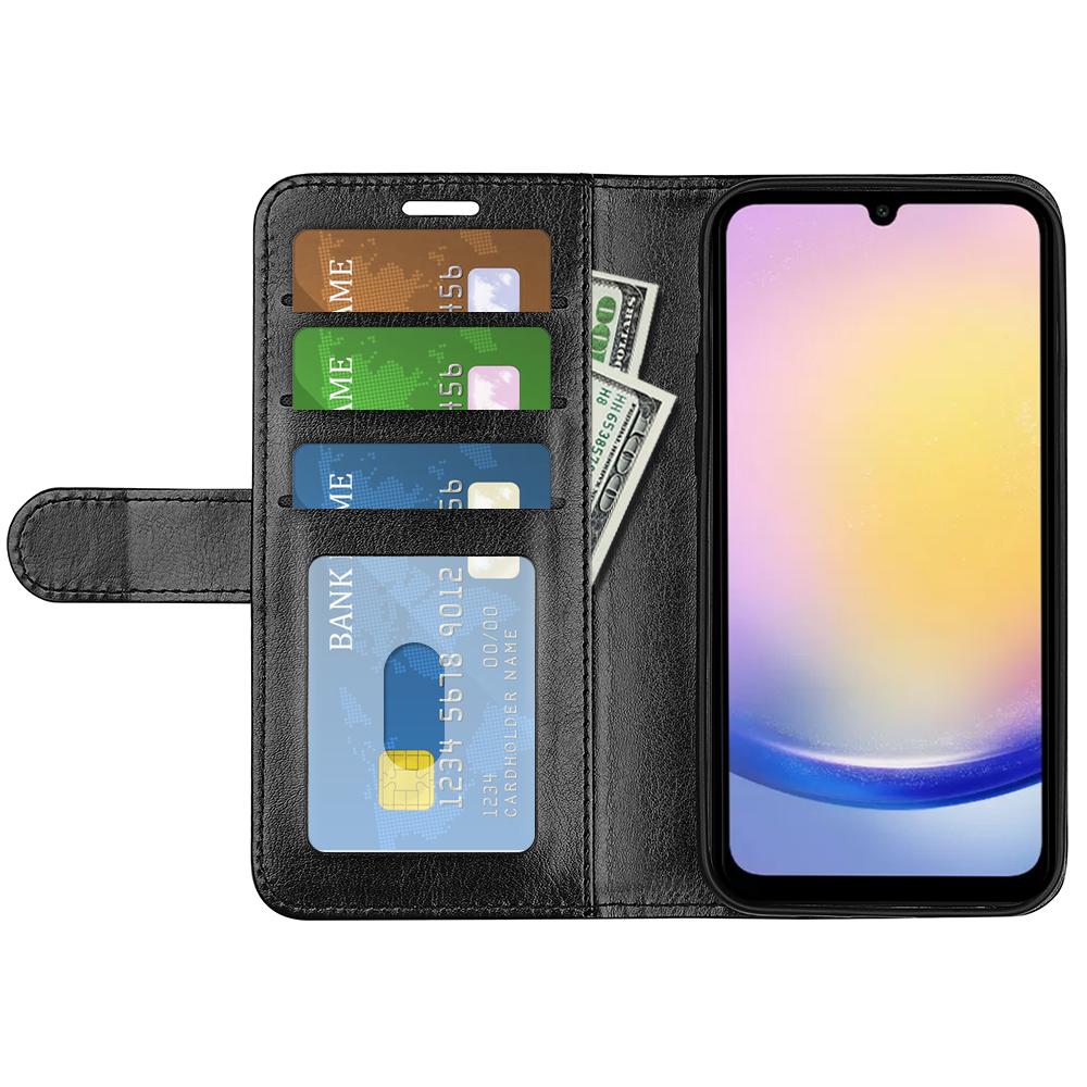 For Samsung Galaxy A26 5G Wallet Case Crazy Horse Texture Stand Leather Phone Cover Brown
For Samsung Galaxy A26 5G Wallet Case Crazy Horse Texture Stand Leather Phone Cover Brown
