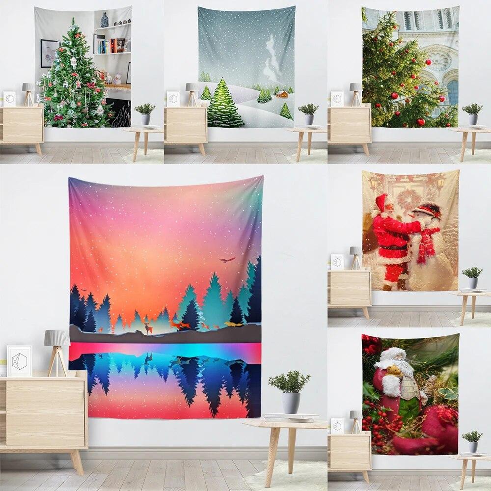 Рождественская тема Санта-Клаус с принтом и узором гобелен для дома, гостиной, комнаты, Настенный декор, фон, тканевый гобелен
Рождественская тема Санта-Клаус с принтом и узором гобелен для дома, гостиной, комнаты, Настенный декор, фон, тканевый гобелен