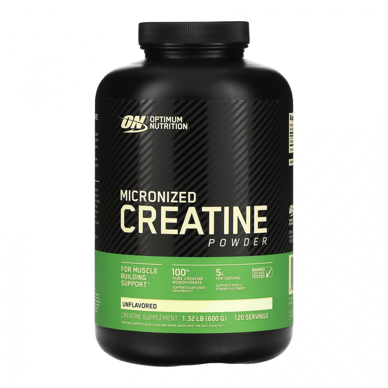 Микронизированный креатин без вкуса (600 г), Micronized Creatine Powder Unflavored, Optimum Nutrition
Микронизированный креатин без вкуса (600 г), Micronized Creatine Powder Unflavored, Optimum Nutrition