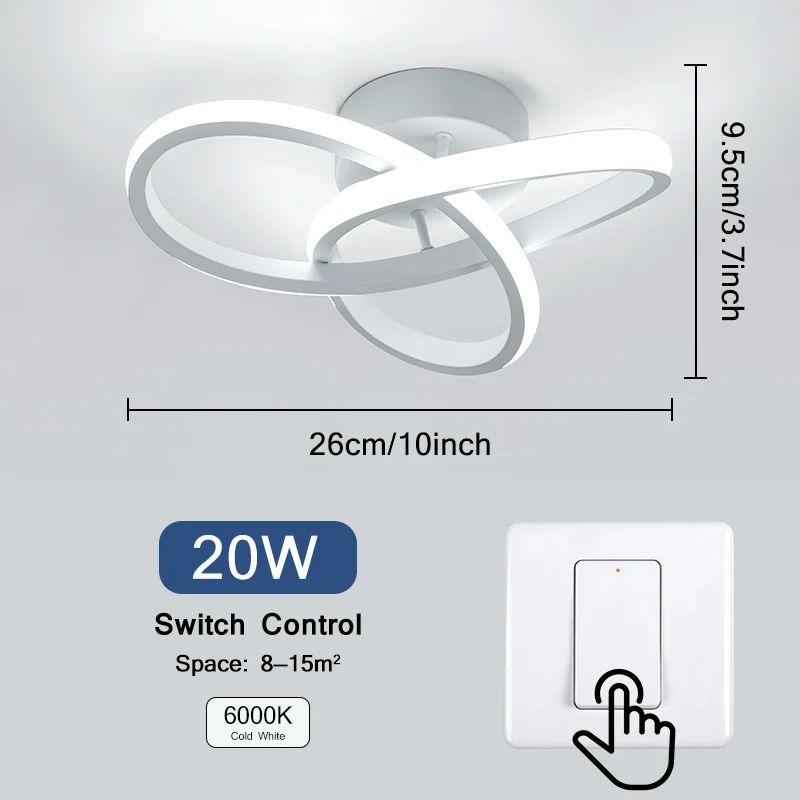 Побутова світлодіодна стельова лампа Люстра Три кольори Лампа Сучасний стиль Спальня Світло Поверхнева установка 220 В Лампа для їдальні
Побутова світлодіодна стельова лампа Люстра Три кольори Лампа Сучасний стиль Спальня Світло Поверхнева установка 220 В Лампа для їдальні