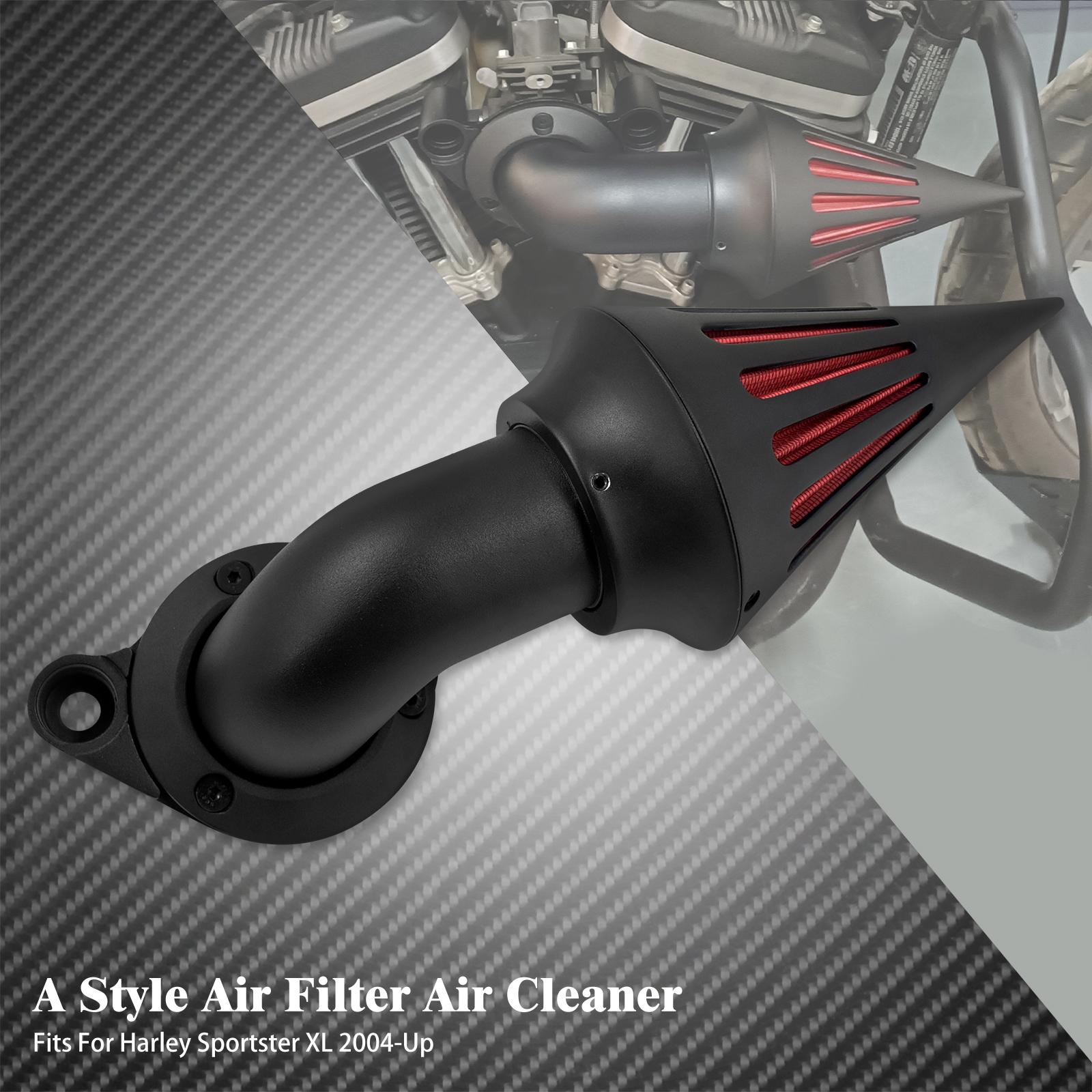 Motorcycle Air Cleaner Filter Spike Intake Filter System Kits For Harley Sportster Iron XL883 1200 XL48 72 Forty-Eight 2004-2022 Black Air Cleaner
Motorcycle Air Cleaner Filter Spike Intake Filter System Kits For Harley Sportster Iron XL883 1200 XL48 72 Forty-Eight 2004-2022 Black Air Cleaner