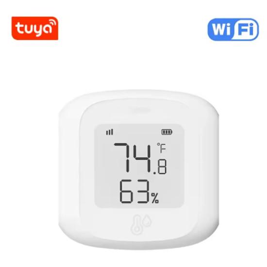 Датчик температуры и влажности Tuya ZigBee /WIFI Комнатный гигрометр Термометр с ЖК-дисплеем Связь для умного дома Голосовое управление Google Home Alexa WIFI
Датчик температуры и влажности Tuya ZigBee /WIFI Комнатный гигрометр Термометр с ЖК-дисплеем Связь для умного дома Голосовое управление Google Home Alexa WIFI