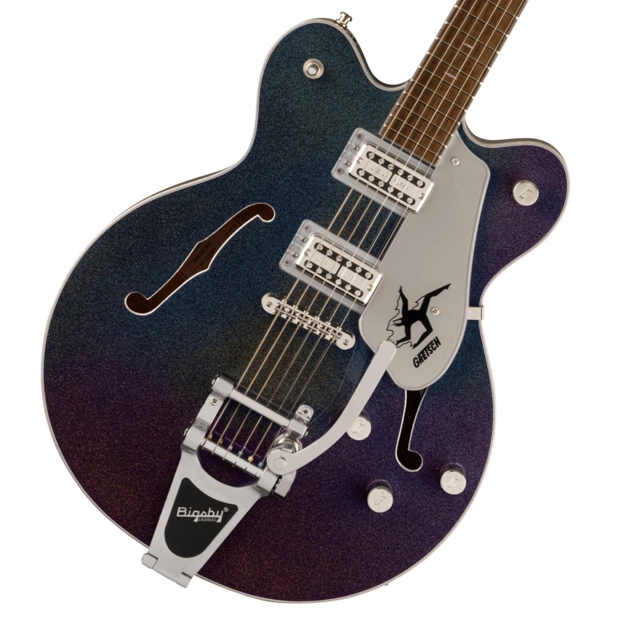 John Gourley Broadkaster Center Block Laurel Fingerboard Iridescent Black Gretsch Gretsch/Electromatic
John Gourley Broadkaster Center Block Laurel Fingerboard Iridescent Black Gretsch Gretsch/Electromatic