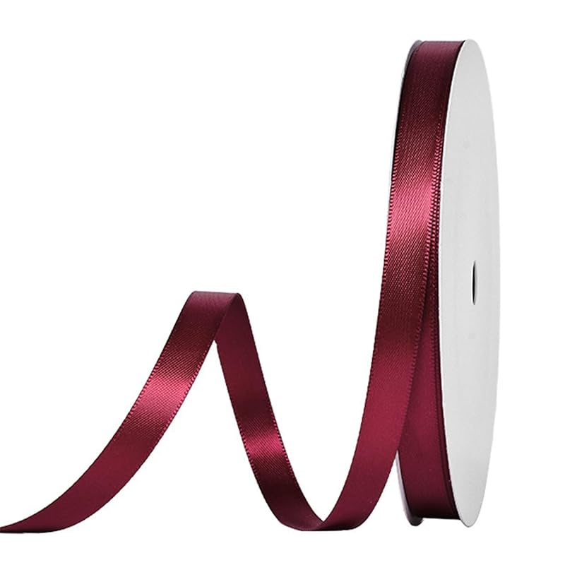 double sided satin ribbon wine red width 10 mm 100 yards long Approximately 91 meters large capacity gift wrapping ribbon bowknot packaging gift gift
double sided satin ribbon wine red width 10 mm 100 yards long Approximately 91 meters large capacity gift wrapping ribbon bowknot packaging gift gift