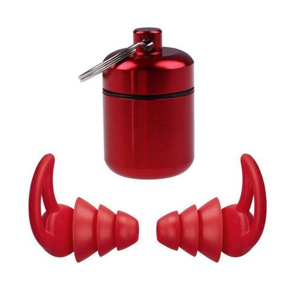 Беруши для сна работы защита от шума Perfect Pro Plugz Красные 3 flange + футляр (A123530) червоний
Беруши для сна работы защита от шума Perfect Pro Plugz Красные 3 flange + футляр (A123530) червоний