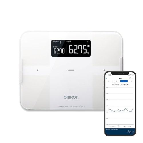 OMRON Weight/Body Composition Meter Body Scan Smartphone App/OMRON Connect Compatible White HBF-255T-W
OMRON Weight/Body Composition Meter Body Scan Smartphone App/OMRON Connect Compatible White HBF-255T-W