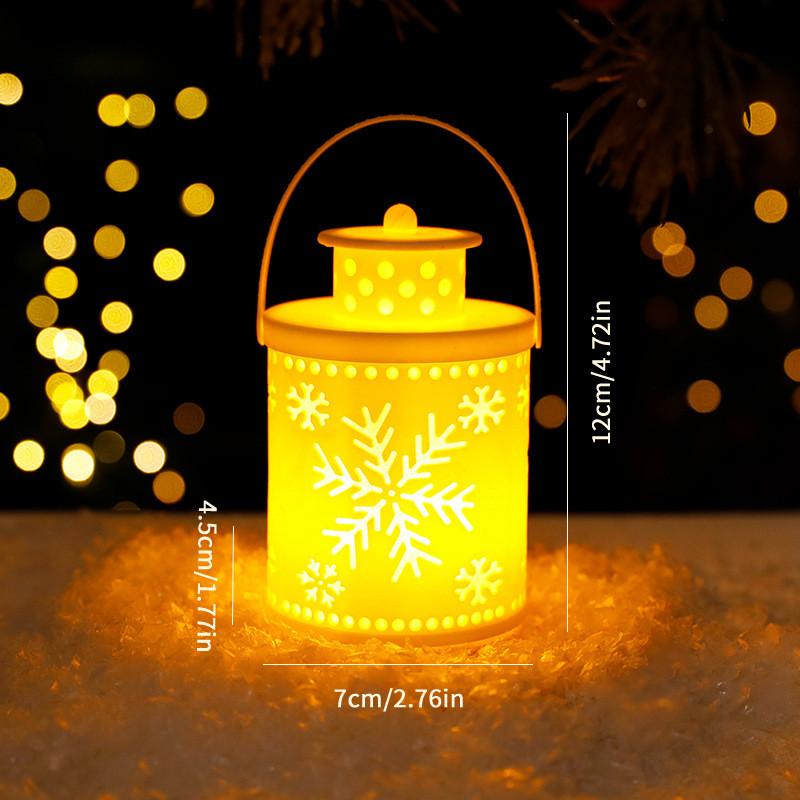 Nordic Style Christmas Candle Lantern With Led Small Light For Holiday Decor
Nordic Style Christmas Candle Lantern With Led Small Light For Holiday Decor