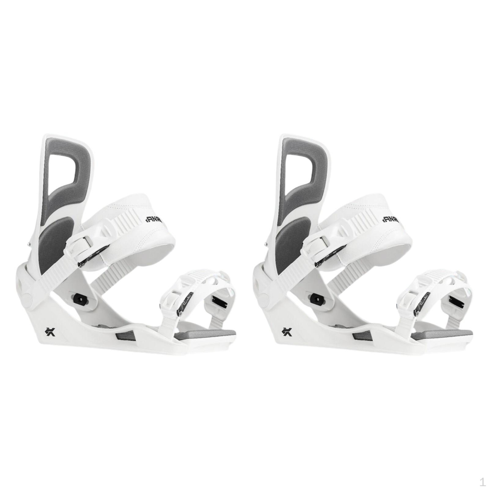 Кріплення для початківців чоловіків і жінок для сноубордингу White S
Кріплення для початківців чоловіків і жінок для сноубордингу White S