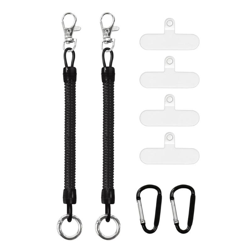 Phone Lanyard Tether for Women Men Retractable Anti Lost Tether with Patches Carabiner for Most Cellphone Stretchy Strap 1
Phone Lanyard Tether for Women Men Retractable Anti Lost Tether with Patches Carabiner for Most Cellphone Stretchy Strap 1