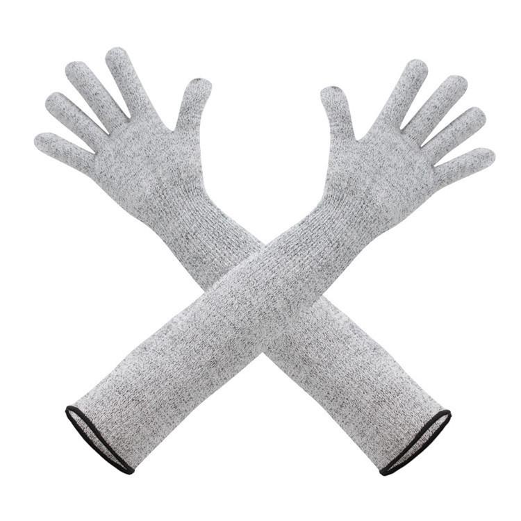 HPPE Level 5 Cut-Resistant Extended Arm Guards - Long Sleeve Gloves
HPPE Level 5 Cut-Resistant Extended Arm Guards - Long Sleeve Gloves