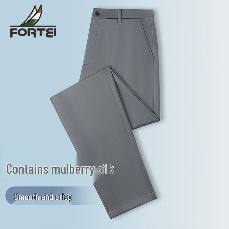 Men s Mulberry Silk Blend Straight Leg Business Casual Pants 35
Men s Mulberry Silk Blend Straight Leg Business Casual Pants 35