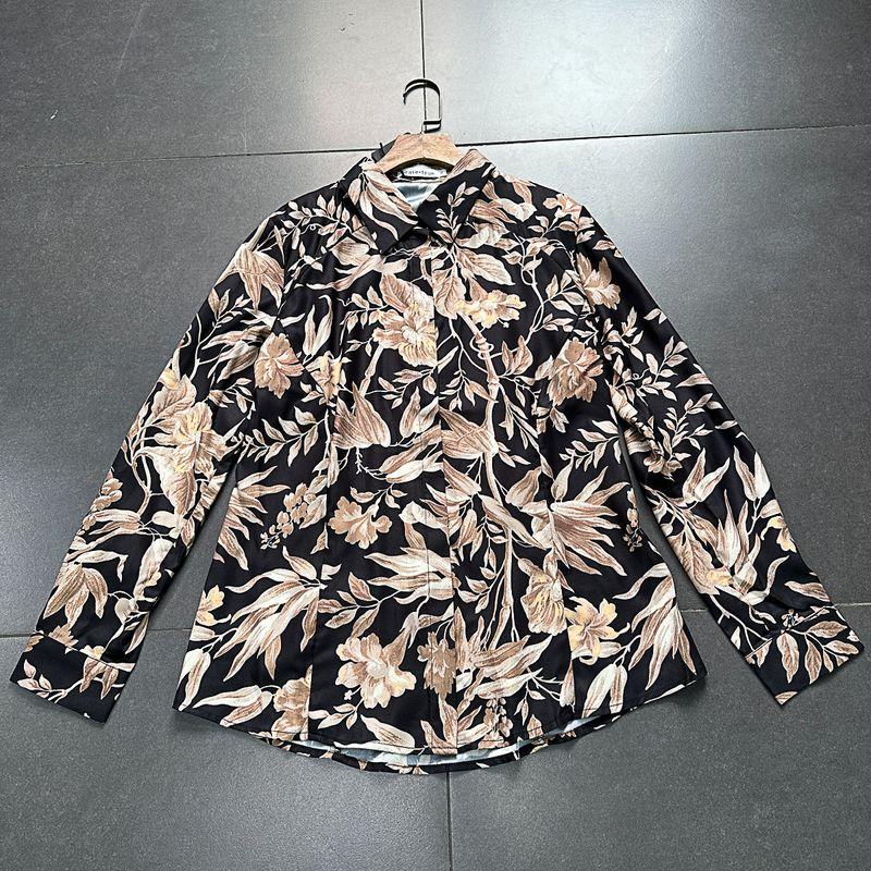 Yanzi Export ~ Retro Presbyopic Print Chiffon Shirt Tops Lily Print Print Stylish Cool Waist-Tight Women Black Retro Print Shirt XL
Yanzi Export ~ Retro Presbyopic Print Chiffon Shirt Tops Lily Print Print Stylish Cool Waist-Tight Women Black Retro Print Shirt XL