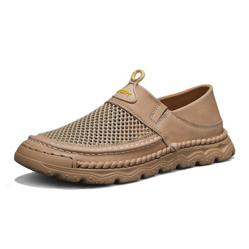 Summer Men Breathable Mesh Casual Shoes Men Loafers Comfortable Driving Shoes Moccasins Man Flats Shoes 48 пісочний
Summer Men Breathable Mesh Casual Shoes Men Loafers Comfortable Driving Shoes Moccasins Man Flats Shoes 48 пісочний