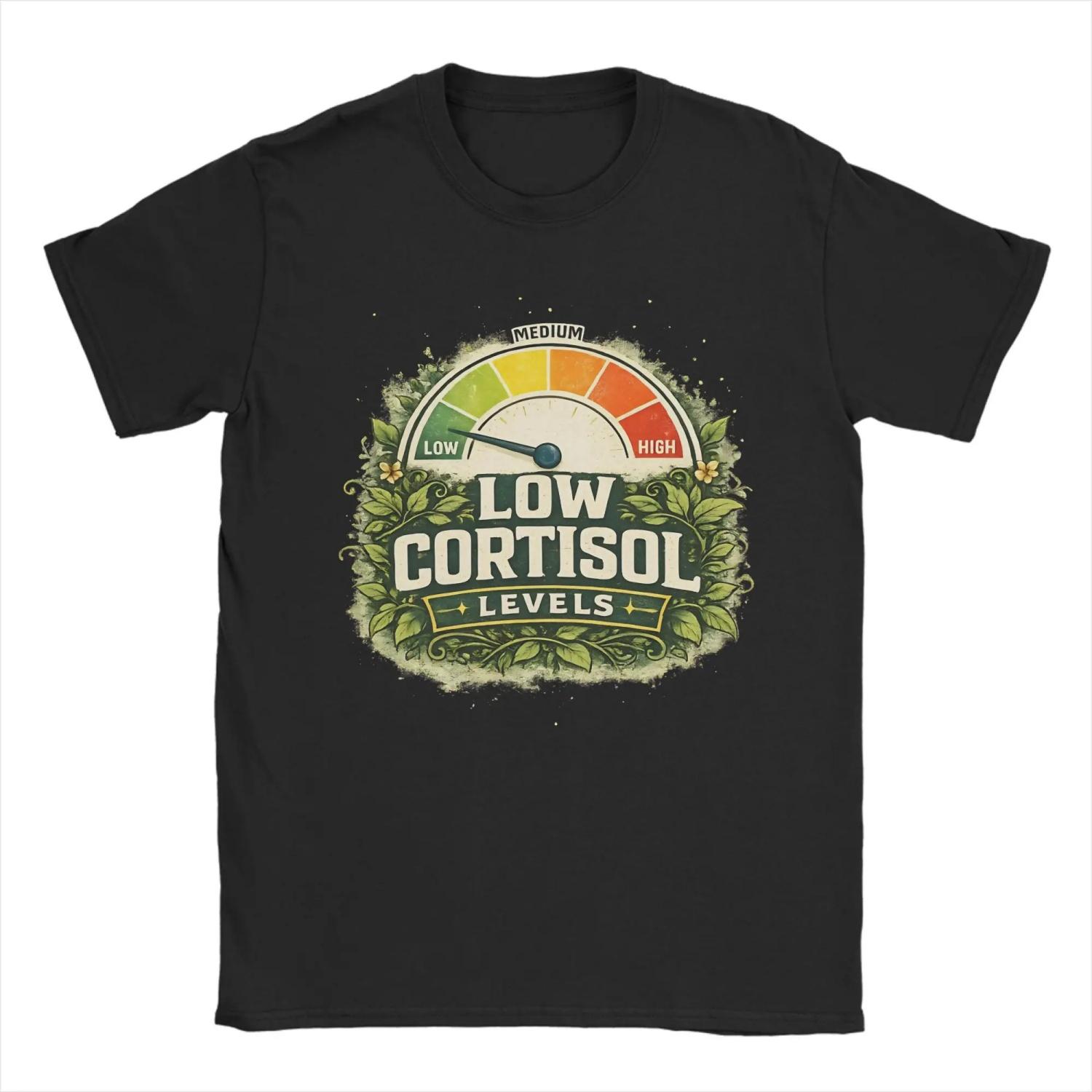 Low Cortisol Levels T Shirts Men 100% Cotton Awesome T-Shirt Round Collar Tees Short Sleeve Tops Plus Size XXXXXL чорний
Low Cortisol Levels T Shirts Men 100% Cotton Awesome T-Shirt Round Collar Tees Short Sleeve Tops Plus Size XXXXXL чорний