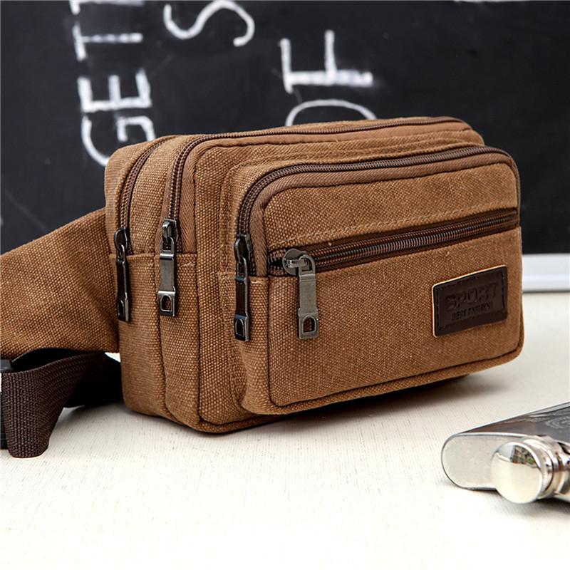 Fashion Men Women Waist Bag Casual Pack Purse Large Phone Belt Bag Pouch Canvas Outdoor Travel Phone Bag Banana Hip Bags коричневий
Fashion Men Women Waist Bag Casual Pack Purse Large Phone Belt Bag Pouch Canvas Outdoor Travel Phone Bag Banana Hip Bags коричневий