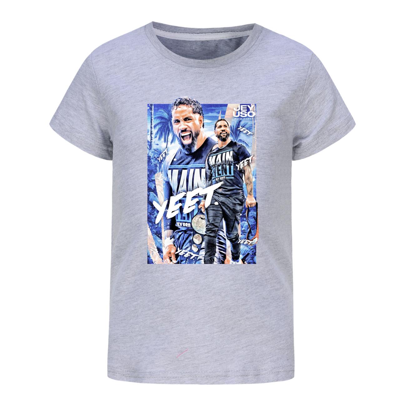 Kids T-shirts Summer Wrestler Jey Uso Short Sleeve Clothes Cartoon Tshirt The Rise of Red Costume Children Birthday Tops 150
Kids T-shirts Summer Wrestler Jey Uso Short Sleeve Clothes Cartoon Tshirt The Rise of Red Costume Children Birthday Tops 150