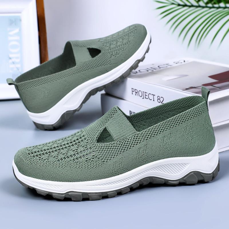 Shoes women s shoes spring new flying woven injection molding casual mother single shoes women s shoes soft soles are not tired 36
Shoes women s shoes spring new flying woven injection molding casual mother single shoes women s shoes soft soles are not tired 36
