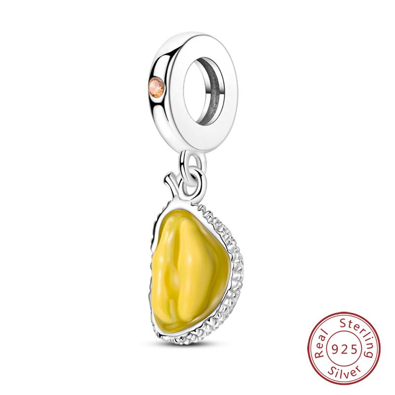 Fit Qikaola 925 Original Bracelets Fashion Durian Cherry Watermelon Banana Fruit Silver Charms Beads DIY Birthday Jewelry Gifts
Fit Qikaola 925 Original Bracelets Fashion Durian Cherry Watermelon Banana Fruit Silver Charms Beads DIY Birthday Jewelry Gifts