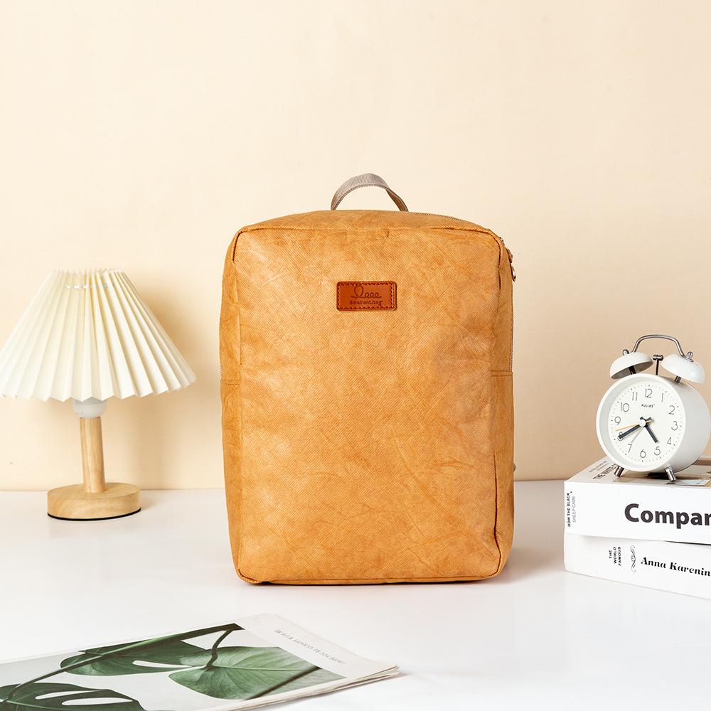 Lightweight DuPont Kraft Paper Double Shoulder Backpack - Portable Casual Laptop and School Bag 30x23x12 cm
Lightweight DuPont Kraft Paper Double Shoulder Backpack - Portable Casual Laptop and School Bag 30x23x12 cm