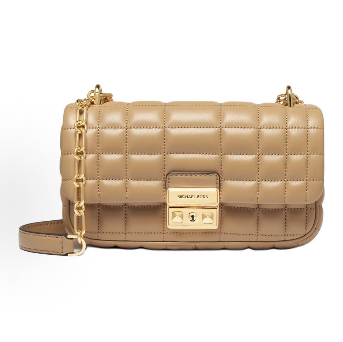 Michael Kors MK Tribeca Plaid Stripe Quilted Chain Leather Crossbody Bag Small Women Bags Camel 30R4G2RL5L-MNGO Basic Set (Bag+Dust Bag)
Michael Kors MK Tribeca Plaid Stripe Quilted Chain Leather Crossbody Bag Small Women Bags Camel 30R4G2RL5L-MNGO Basic Set (Bag+Dust Bag)