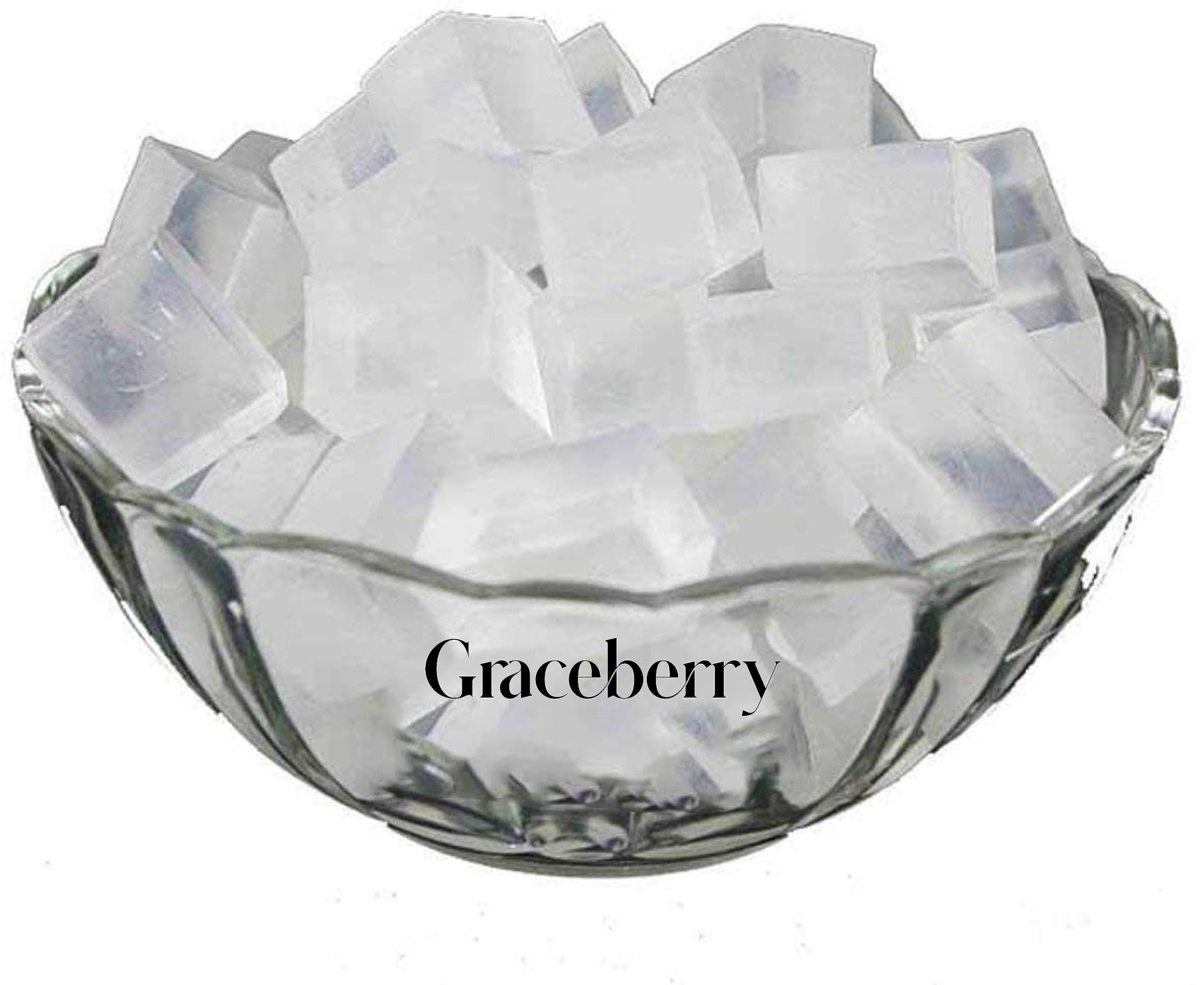 Прозора мильна основа Graceberry для мила Melt and Pour - Без парабенів та сульфатів | Прозора без запаху основа для виготовлення мила ручної роботи DIY (1 кг)
Прозора мильна основа Graceberry для мила Melt and Pour - Без парабенів та сульфатів | Прозора без запаху основа для виготовлення мила ручної роботи DIY (1 кг)