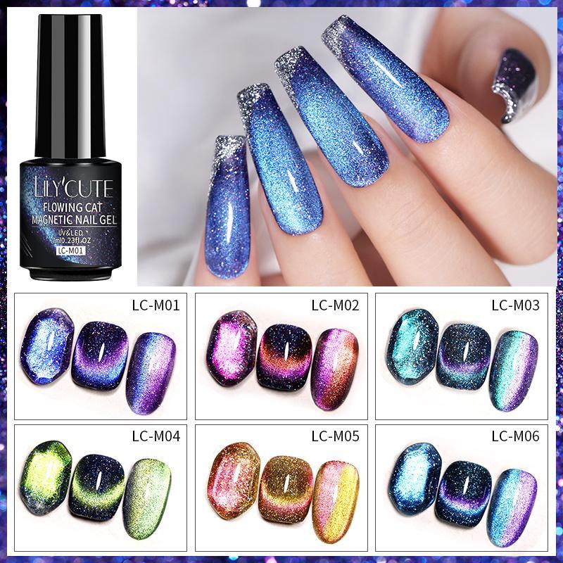 LILYCUTE 7ml 9D Cat Магнитный гель Лак для ногтей Серебро Отражающий Полупостоянный Замачивание Голографический магнит Гель Лакишаз Основа Верхнее покрытие Nail Art DIY
LILYCUTE 7ml 9D Cat Магнитный гель Лак для ногтей Серебро Отражающий Полупостоянный Замачивание Голографический магнит Гель Лакишаз Основа Верхнее покрытие Nail Art DIY