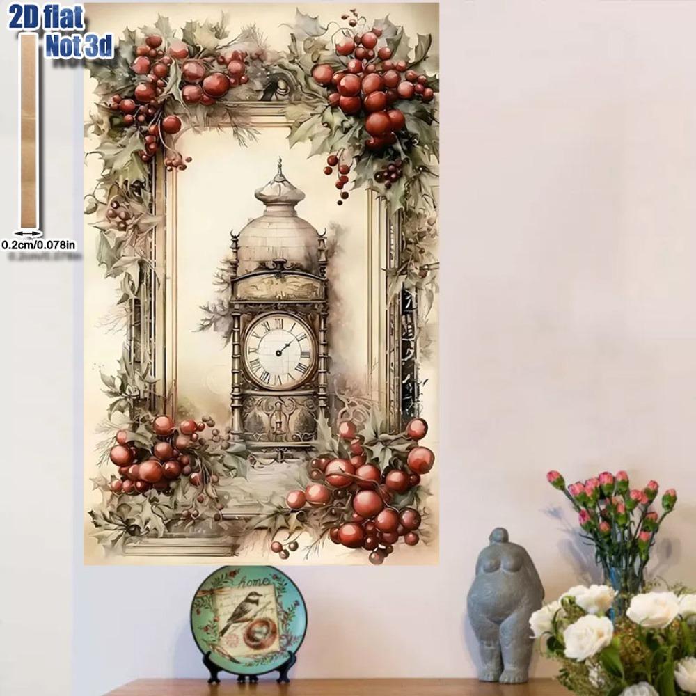 2D Flat Red Berries & Christmas Bell Theme Wooden Ornamen Sign, Christmas Home Decor, Modern Living Room Home Decor, Nurseries, Vintage Home Decor 30*20cm
2D Flat Red Berries & Christmas Bell Theme Wooden Ornamen Sign, Christmas Home Decor, Modern Living Room Home Decor, Nurseries, Vintage Home Decor 30*20cm