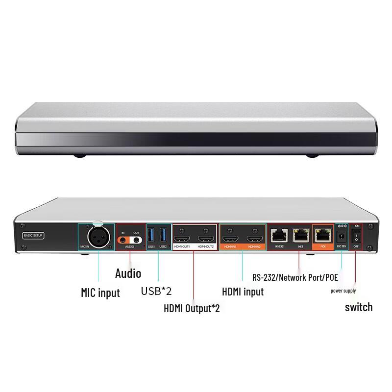 ShengHuashiTong 4K UHD Split Video Conference Terminal SH-ME60 (CN version)
ShengHuashiTong 4K UHD Split Video Conference Terminal SH-ME60 (CN version)