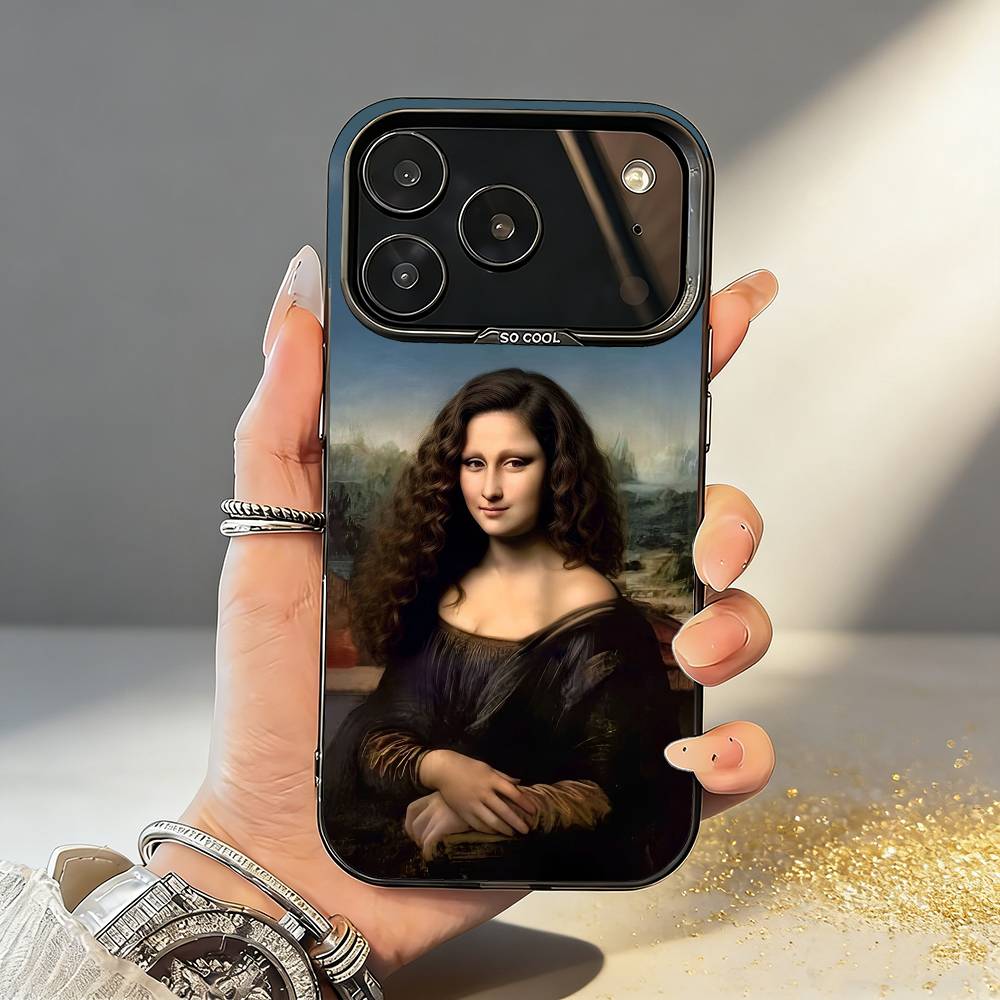M-Mona L-Lisa Art Phone Case For iPhone17,16,15,14,13,12,11,Pro,MAX Gray Matte Silicone Black Cover iPhone12
M-Mona L-Lisa Art Phone Case For iPhone17,16,15,14,13,12,11,Pro,MAX Gray Matte Silicone Black Cover iPhone12