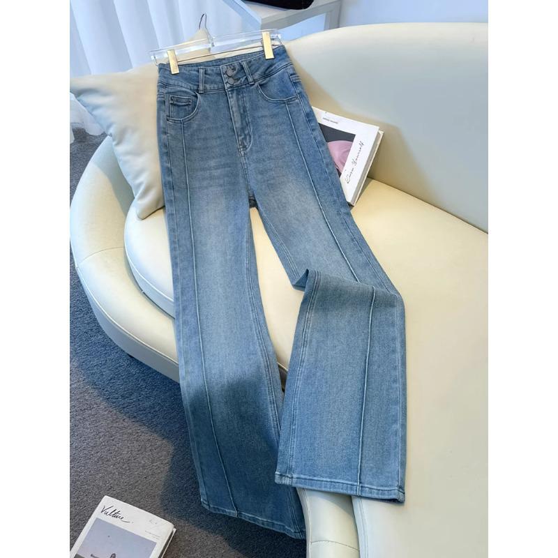 Women s 2025 High-End Draped Flare Jeans: Light Color, Slimming, Straight-Leg Horseshoe Pants for Spring & Autumn 27 (M)
Women s 2025 High-End Draped Flare Jeans: Light Color, Slimming, Straight-Leg Horseshoe Pants for Spring & Autumn 27 (M)
