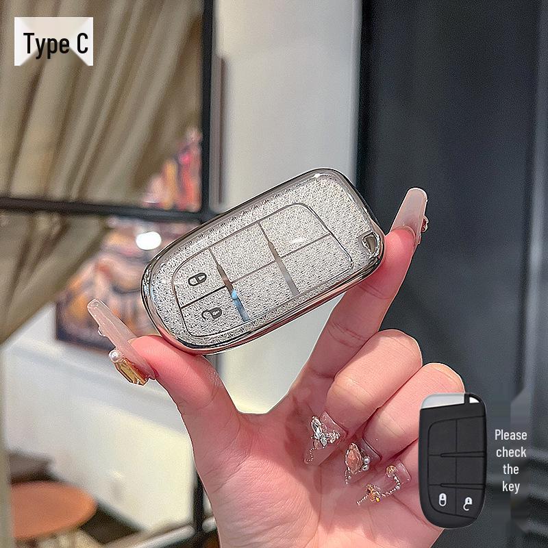 Jeep Key Protective Cover for Cherokee, Compass, Renegade, and Wrangler
Jeep Key Protective Cover for Cherokee, Compass, Renegade, and Wrangler