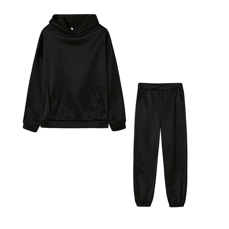 2024 Trendy Solid Color Hooded Sweatshirt & Casual Two-Piece Set for Autumn/Winter M чёрный
2024 Trendy Solid Color Hooded Sweatshirt & Casual Two-Piece Set for Autumn/Winter M чёрный