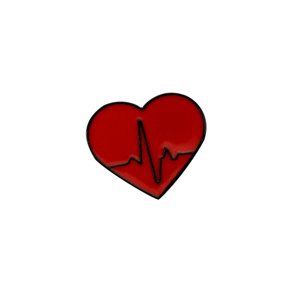 Valentine s Day Heartbeat Pattern Pins Funny Red Heart Electrocardiogram Design Enamel Brooches For Couple Lovers Badge
Valentine s Day Heartbeat Pattern Pins Funny Red Heart Electrocardiogram Design Enamel Brooches For Couple Lovers Badge