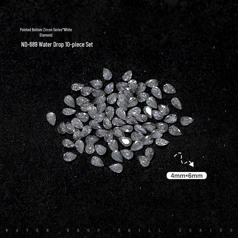 Фальшивые украшения для ногтей: 10 шт. циркониевых бриллиантов 5А формы «маркиза», «капля», «сердце» и «квадрат»
Фальшивые украшения для ногтей: 10 шт. циркониевых бриллиантов 5А формы «маркиза», «капля», «сердце» и «квадрат»