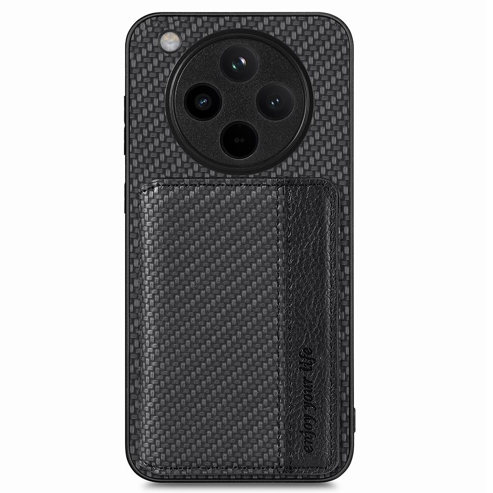 For Oppo Find X8 5G Case RFID Blocking Card Holder Carbon Fiber Leather+PC+TPU Phone Cover Black
For Oppo Find X8 5G Case RFID Blocking Card Holder Carbon Fiber Leather+PC+TPU Phone Cover Black