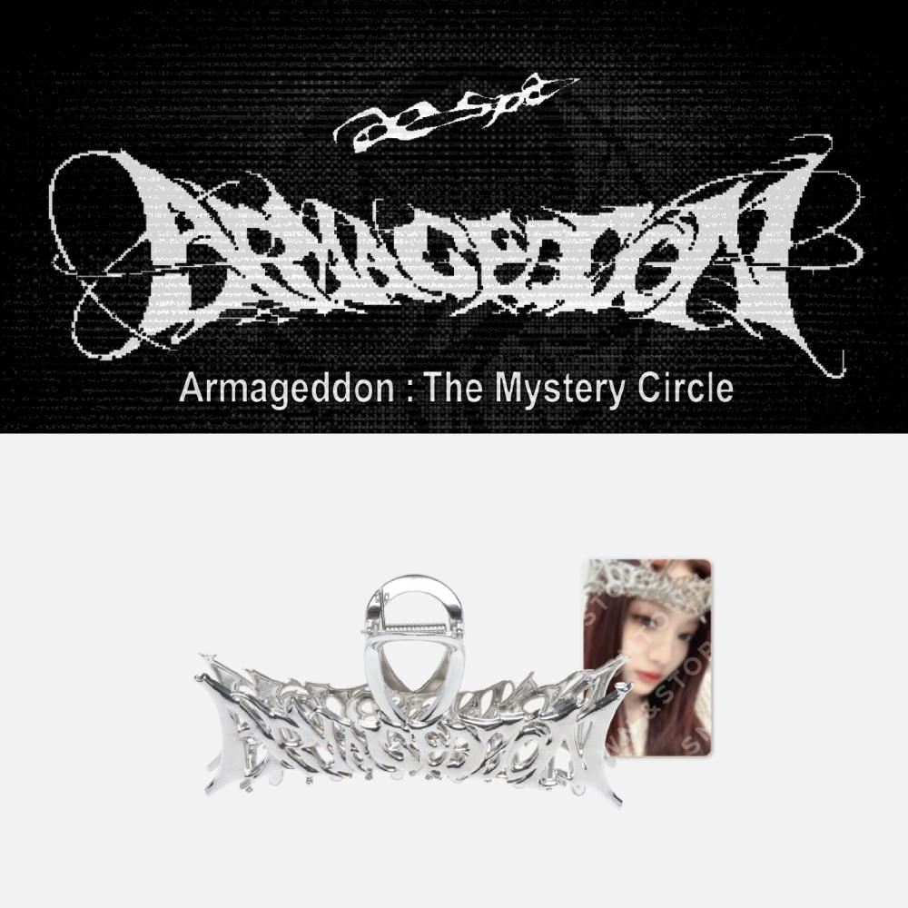Предзаказ aespa WEEK Armageddon The Mystery Circle Набор заколок для волос с когтями
Предзаказ aespa WEEK Armageddon The Mystery Circle Набор заколок для волос с когтями