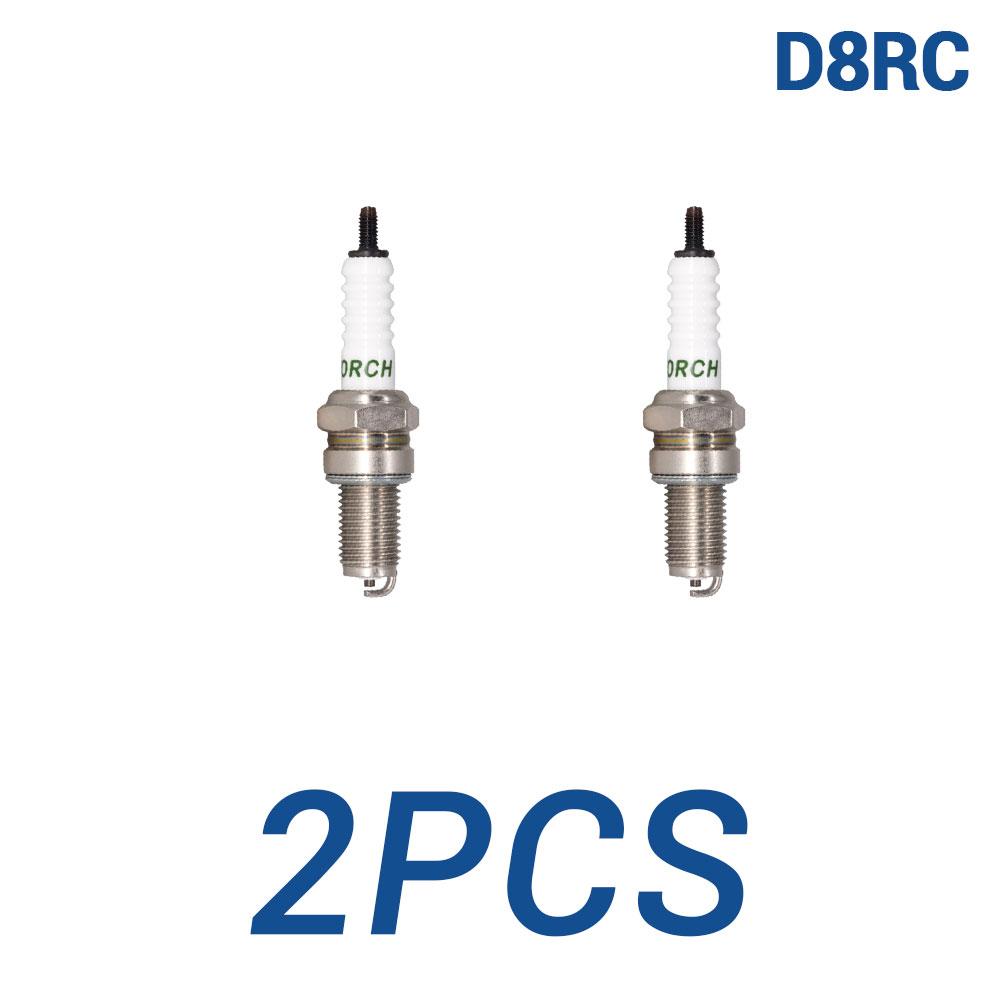 Torch D8RC Spark Plug Replacement for D8EA D8TC 125cc 150cc 200cc 250cc PIT Scooter Quad Dirt Bike ATV Go Kart Moped Scooter 2 pieces with box
Torch D8RC Spark Plug Replacement for D8EA D8TC 125cc 150cc 200cc 250cc PIT Scooter Quad Dirt Bike ATV Go Kart Moped Scooter 2 pieces with box