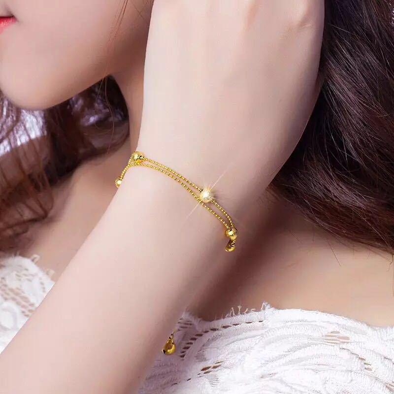 Gold-Plated Frosted Multi-Layer Bangle Bracelet - Lulutong Korean Style Jewelry Gift
Gold-Plated Frosted Multi-Layer Bangle Bracelet - Lulutong Korean Style Jewelry Gift