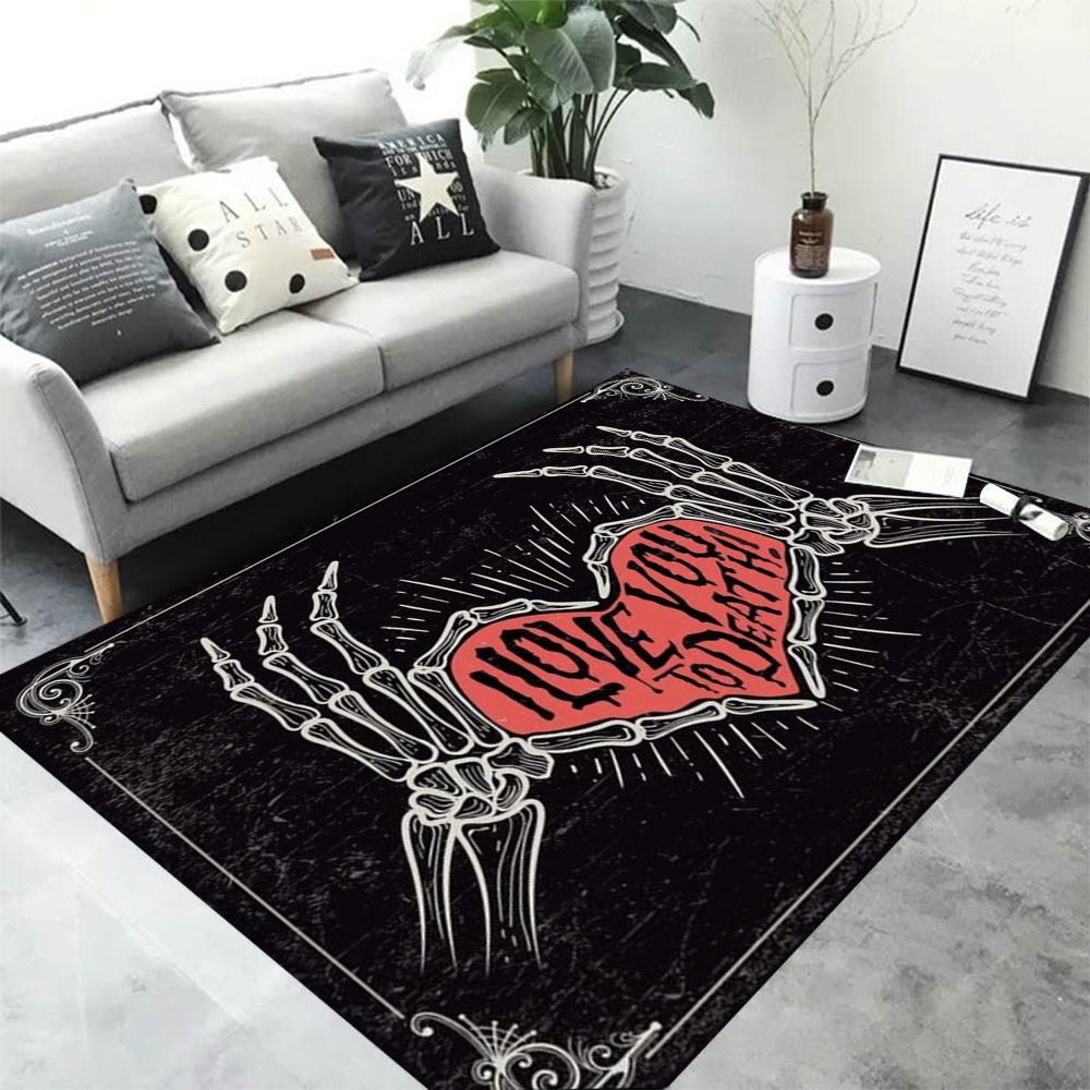 TBand Black S-Sabbath Pattern Carpets Living Room Bedroom Bedside Floor Mat Area Rug Cloakroom Club Home Decoration bedroom 40x60cm
TBand Black S-Sabbath Pattern Carpets Living Room Bedroom Bedside Floor Mat Area Rug Cloakroom Club Home Decoration bedroom 40x60cm