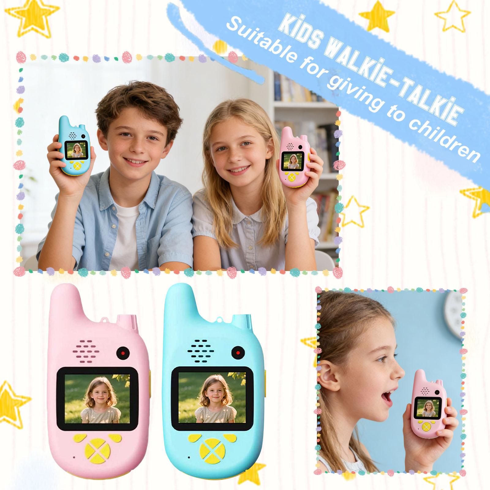 Kids Video Walkie-Talkie – -Camera Toy, Interactive Radio, Perfect For Boys And Girls Camping And Adventures | Kids -Camera Interactive Radio One Size
Kids Video Walkie-Talkie – -Camera Toy, Interactive Radio, Perfect For Boys And Girls Camping And Adventures | Kids -Camera Interactive Radio One Size