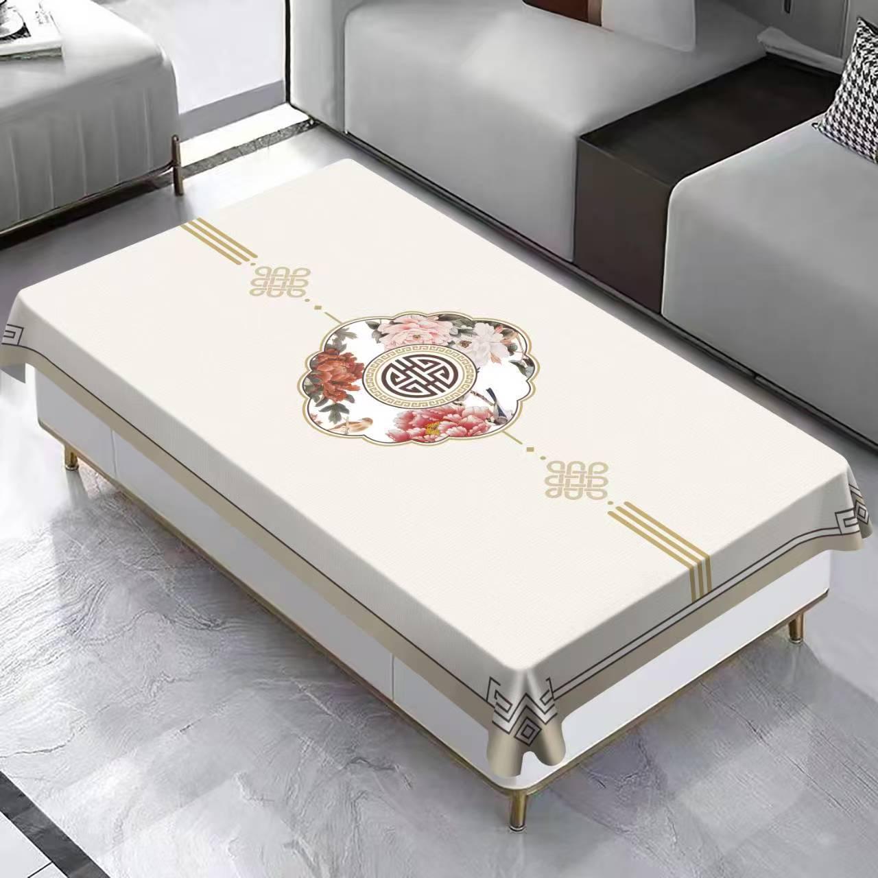 Rectangular Waterproof & Scald-proof Yarn Tea Tablecloth - Wash-free, Essential for Chinese New Year 90*150cm (Fits Tea Table and Dining Table)
Rectangular Waterproof & Scald-proof Yarn Tea Tablecloth - Wash-free, Essential for Chinese New Year 90*150cm (Fits Tea Table and Dining Table)