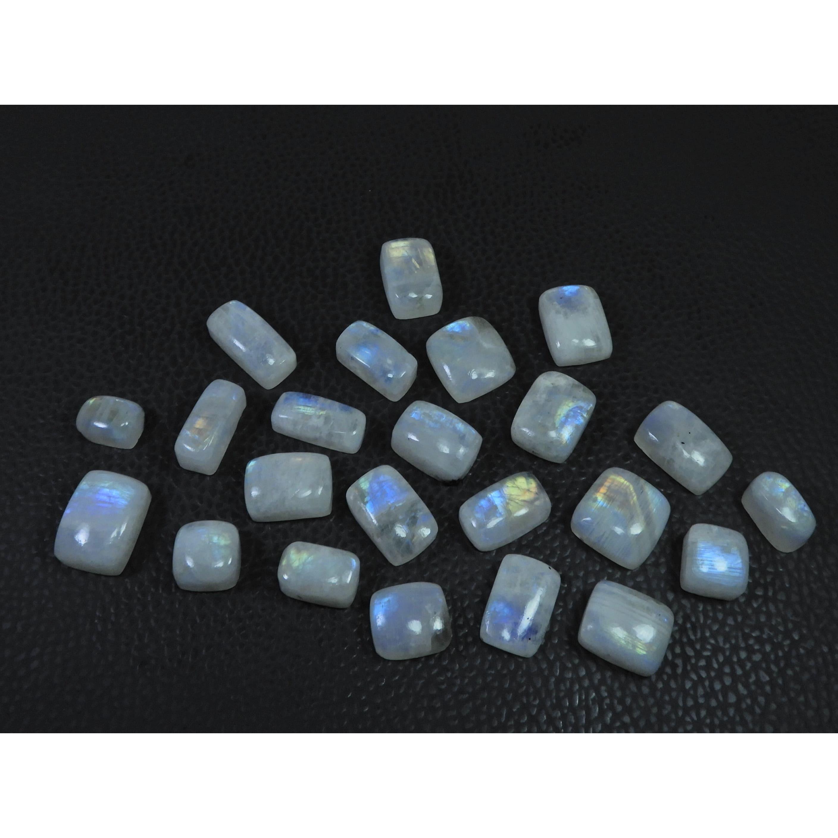 190Cts. Natural Rainbow Moonstone Octagon Cabochon Loose Gemstone 23Pcs Lot C-688
190Cts. Natural Rainbow Moonstone Octagon Cabochon Loose Gemstone 23Pcs Lot C-688
