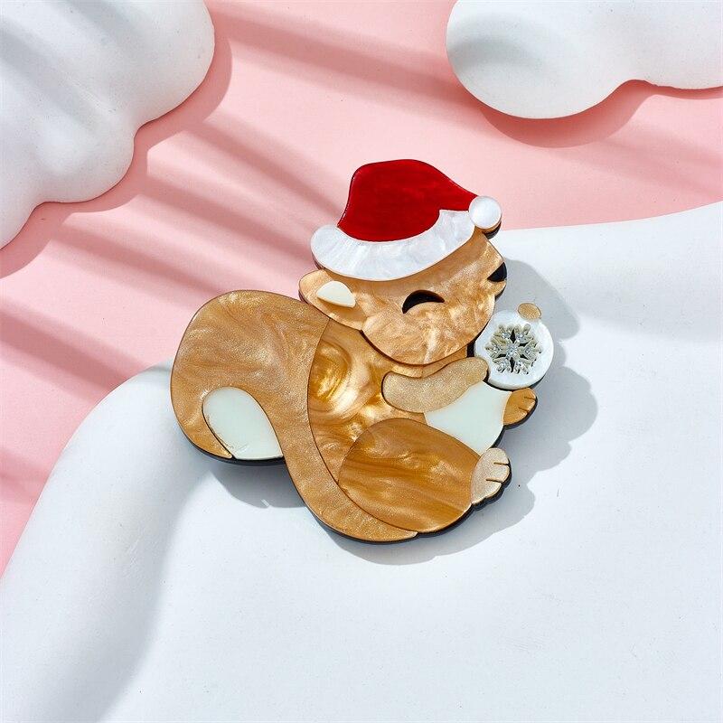 Броши Blucome с белочкой, женские стильные броши из акрилового материала, значок животного, милые новые булавки на день рождения, подарочный аксессуар жёлтый
Броши Blucome с белочкой, женские стильные броши из акрилового материала, значок животного, милые новые булавки на день рождения, подарочный аксессуар жёлтый