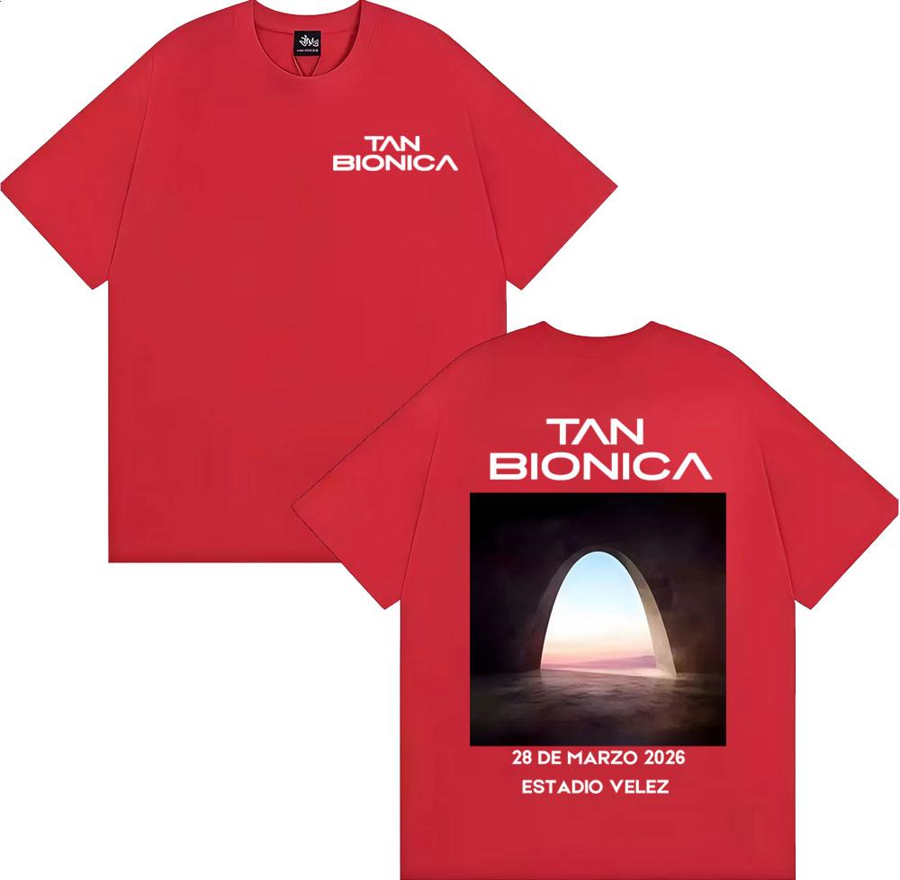 Rock Band Tan Bionica 28 De Marzo 2026 Estadio Velez Tshirt Unisex WOMEN Fashion Hip Hop Street T Shirts Summer Tops Loose T Shirt S
Rock Band Tan Bionica 28 De Marzo 2026 Estadio Velez Tshirt Unisex WOMEN Fashion Hip Hop Street T Shirts Summer Tops Loose T Shirt S