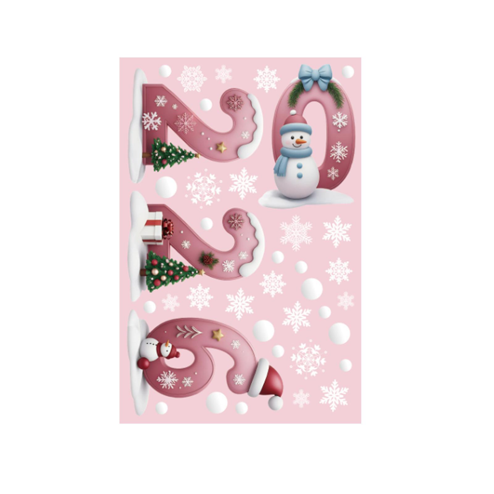 2026 Christmas Window Stickers, 3D Creative Window Stickers, Christmas Decorations For Home Parties And Offices One Size розовый
2026 Christmas Window Stickers, 3D Creative Window Stickers, Christmas Decorations For Home Parties And Offices One Size розовый